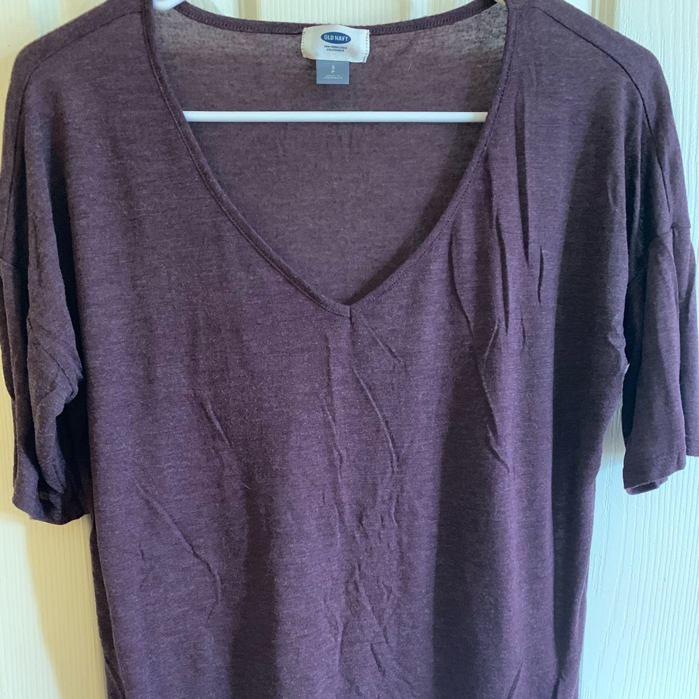 🧨👗 3 for $25👗🧨 3/4 sleeve purple top